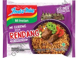 Indomie Rendang beli 2pcs x Rp. 3.250