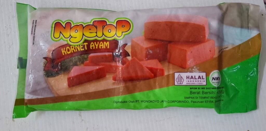 Ngetop kornet Ayam 450g