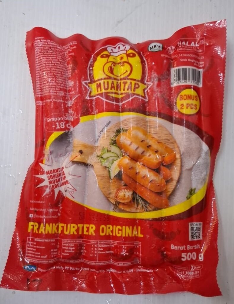 Muantap Frankfurter Ori 500G