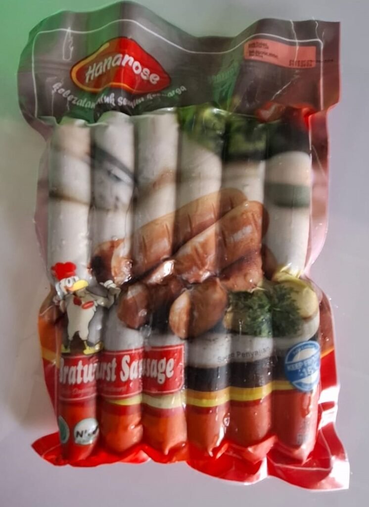 31 Hanarose 12 Sosis Bakar Bru Sausage 500g