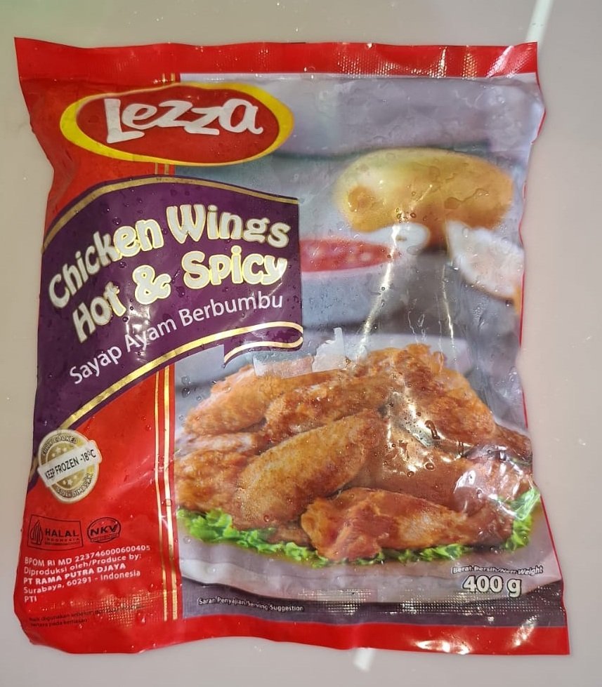 CHICKEN WINGS HOT&SPICY 400g